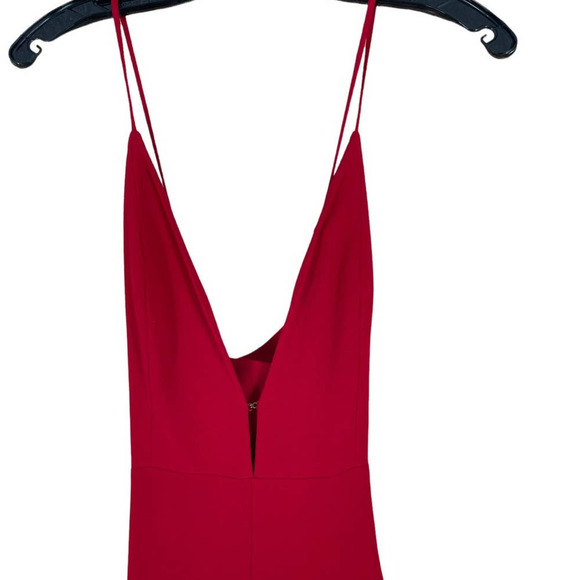 Stylestalker Womens Spaghetti Strap Halter Jumpsuit Crossback Sleeveless Size 2 - Picture 5 of 14